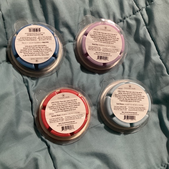 Goose Creek Wax Melts Island Bliss Sweet Pea Summer Bliss Sunlit Shores - Picture 2 of 3